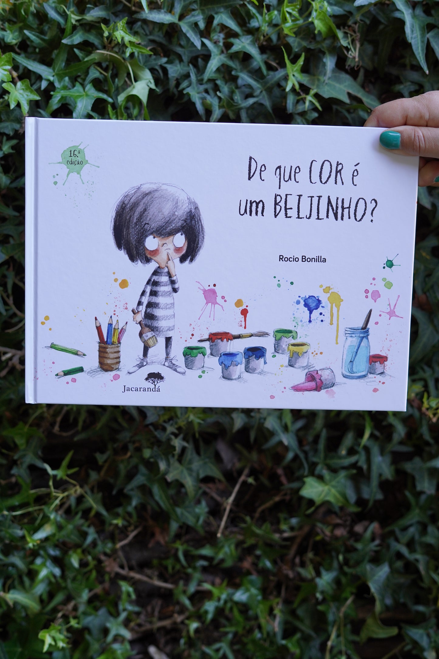 Livro "De que Cor é um Beijinho?"