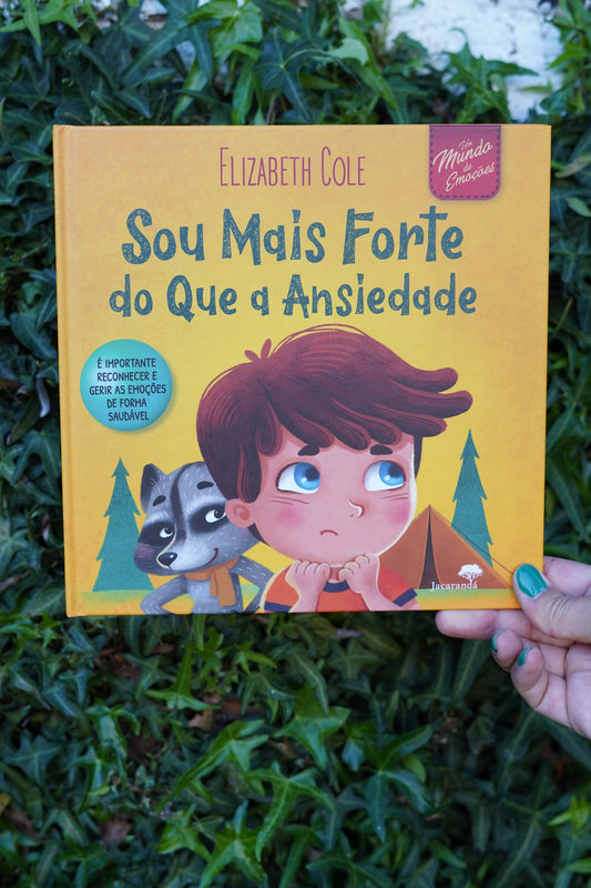 Livro "Sou Mais Forte do Que a Ansiedade"