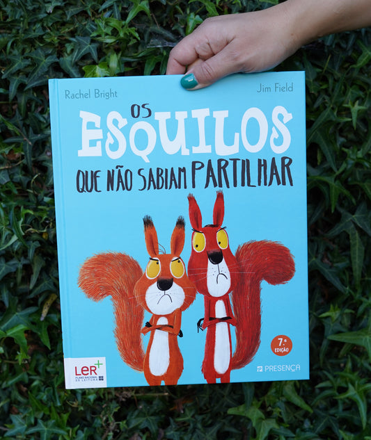 Livro "Os Esquilos Que Não Sabiam Partilhar"